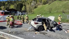Die Feuerwehr war im Bergeeinsatz.