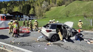 Die Feuerwehr war im Bergeeinsatz.
