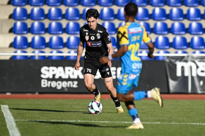 Jan Stefanon traf sehenswert zum 1:1-Ausgleich.