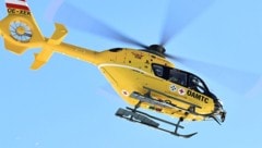 Der Verletzte wurde mit dem Hubschrauber geborgen.