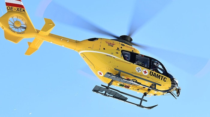 Das Paar wurde per Hubschrauber ins Krankenhaus geflogen (Symbolbild).