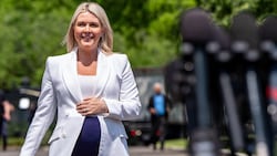 Die Sprecherin des Weißen Hauses, Karoline Leavitt, hat sich am Freitag in den Mutterschutz ...