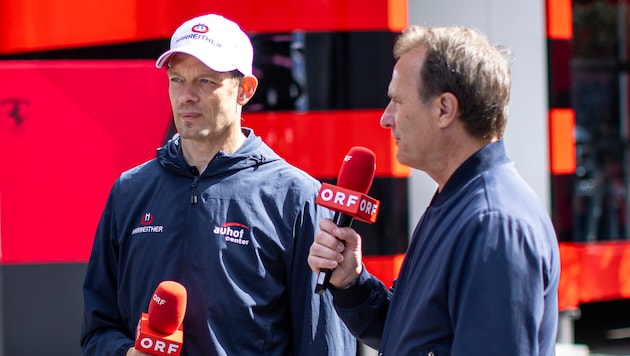 Kult-Duo: Alex Wurz (l.) und Ernst Hausleitner