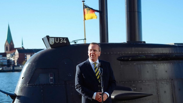 Deutschlands Verteidigungsminister Boris Pistorius hat den Marschbefehl gegeben, um im Falle ...