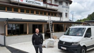 Katschnig ist im elterlichen Betrieb aufgewachsen, nun ist er der Chef – und investiert gleich.
