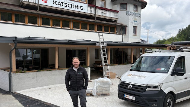 Katschnig ist im elterlichen Betrieb aufgewachsen, nun ist er der Chef – und investiert gleich.