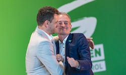 Gebi Mair (links) konnte sich gegen Hermann Weratschnig durchsetzen.
