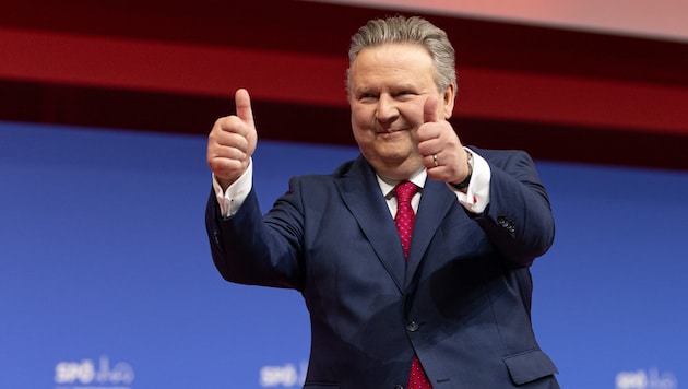 Bürgermeister Michael Ludwig stellte sich der Wiederwahl.