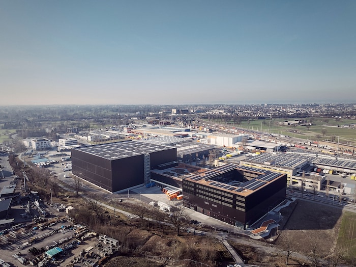 Verkehrsgünstige Lage in unmittelbarer Nähe zum Güterbahnhof Wolfurt.