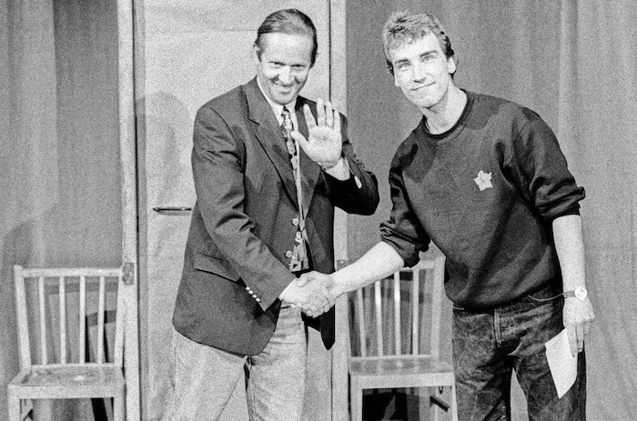 Benannt wurde der Impro-Montag im Orpheum nach „Sport am Montag“ – Helmut Köpping (re.) vom ...