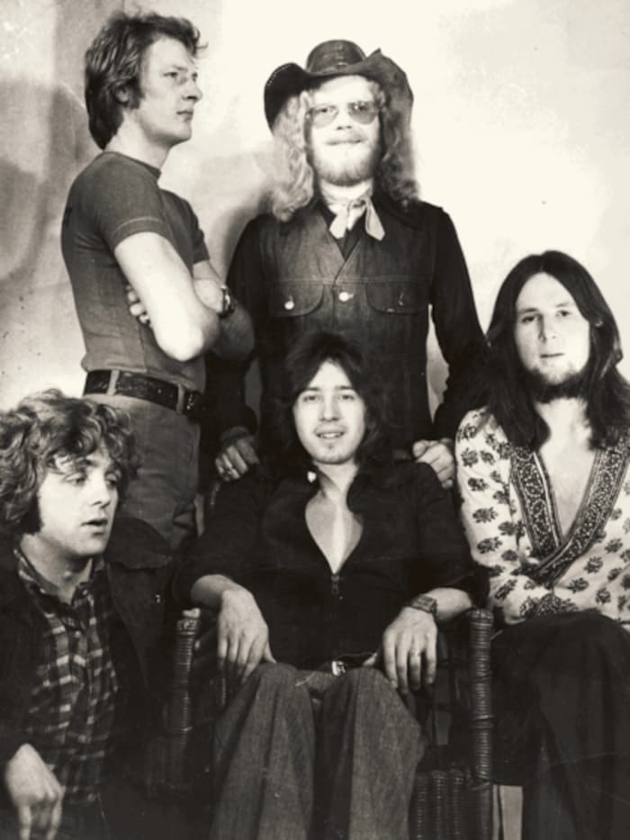 Seine Karriere begann Alex Rehak (Mitte) mit der legendären Band Turning Point.