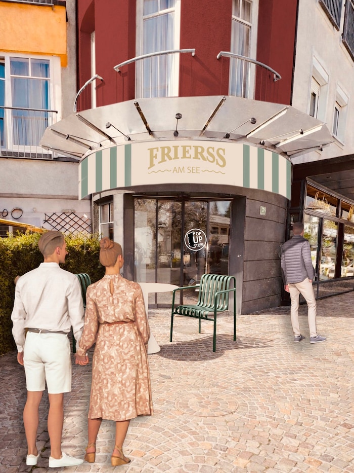 Frierss zieht in Velden ein – hier eine Visualisierung.