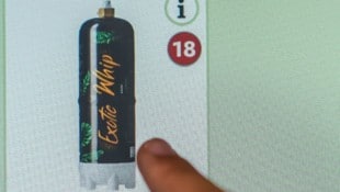 Anders als in Deutschland ist Lachgas, wie etwa die Sorte „Exotic Whip“, in Oberösterreich über ...