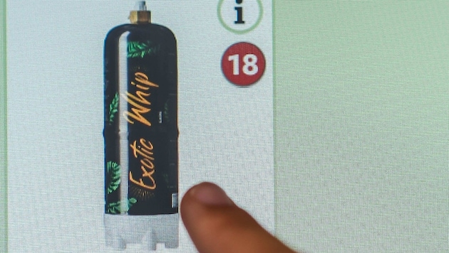 Anders als in Deutschland ist Lachgas, wie etwa die Sorte „Exotic Whip“, in Oberösterreich über ...