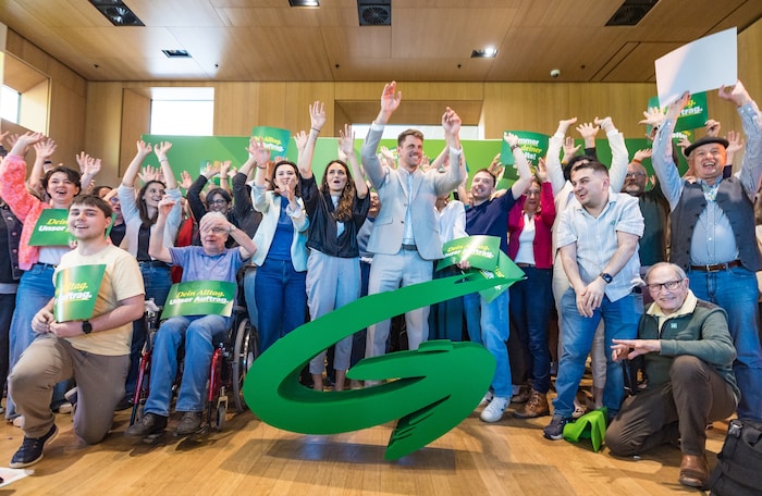 Die Grünen haben gewählt.