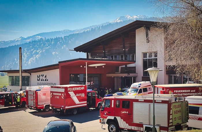 Im Bildungszentrum Lesachtal wurde der Einsatzstab eingerichtet.