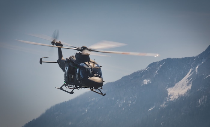 Erstmals in Österreich ist ein Leonardo „Lion“ Hubschrauber des Bundesheers im Löscheinsatz.