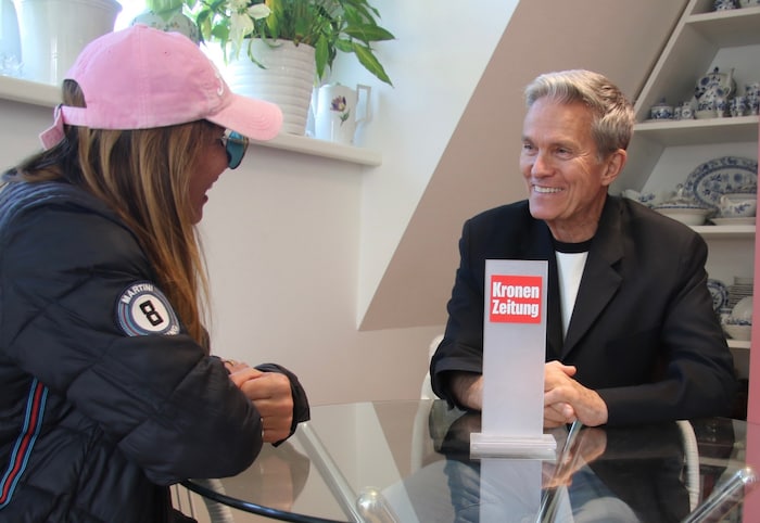 Entertainer und General- intendant Alfons Haider im Interview mit der „Krone“ in Innsbruck.