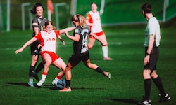 Nach Sturm und Austria Wien wartet auf Salzburg noch das Hinspiel gegen St. Pölten.