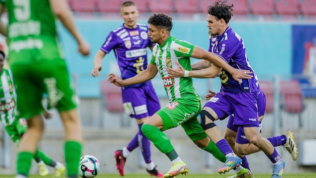 Willy Rodrigues und seine Teamkollegen waren in Klagenfurt chancenlos.