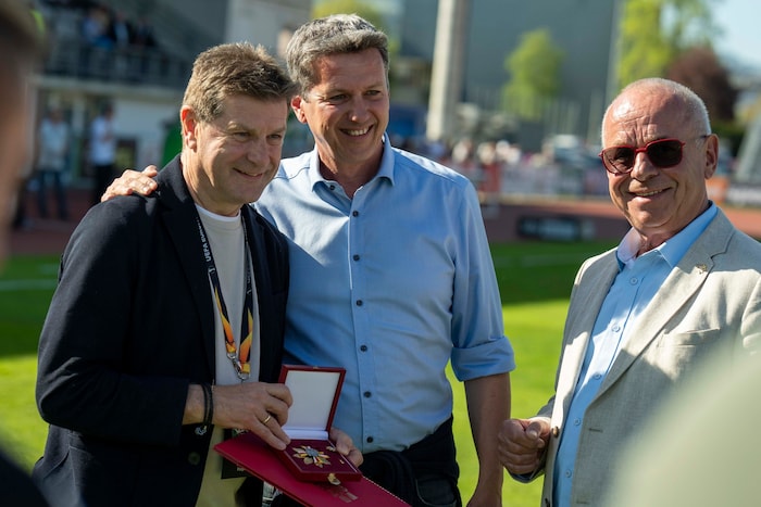 WAC boss Dietmar Riegler (left)