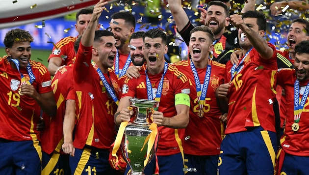 2024 jubelte Spanien über den EM-Titel.