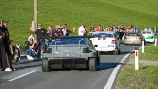 Schon am ersten Trainingstag waren mehrere Tausend Fans am Rechberg.