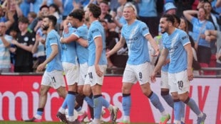 Jubel bei Manchester City