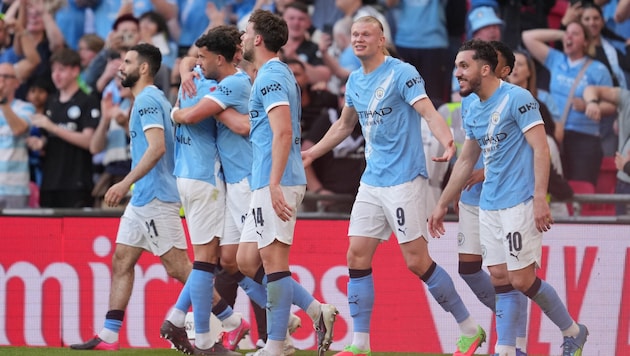 Jubel bei Manchester City