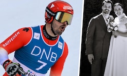Der Schweizer Ski-Star Loïc Meillard ist unter der Haube.