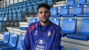 Raffael Behounek, hier bei einem Interview-Dreh mit sportkrone.at