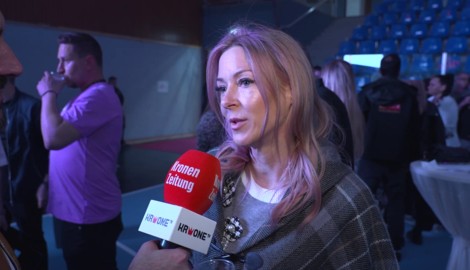 Simone Lugner im krone.tv-Interview bei „Stars im Ring“