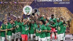Die Spieler von Al-Ahli jubelten über den Triumph in der Champions League