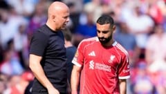 Mohamed Salah musste verletzt ausgewechselt werden.
