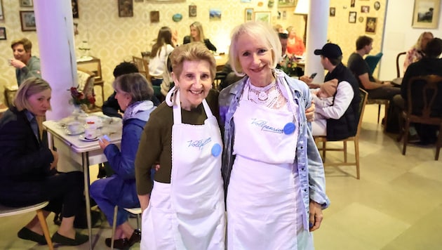 Unter der Leitung von Marianne und Petra haben sich Jung und Alt zum „Huangarten“ getroffen.