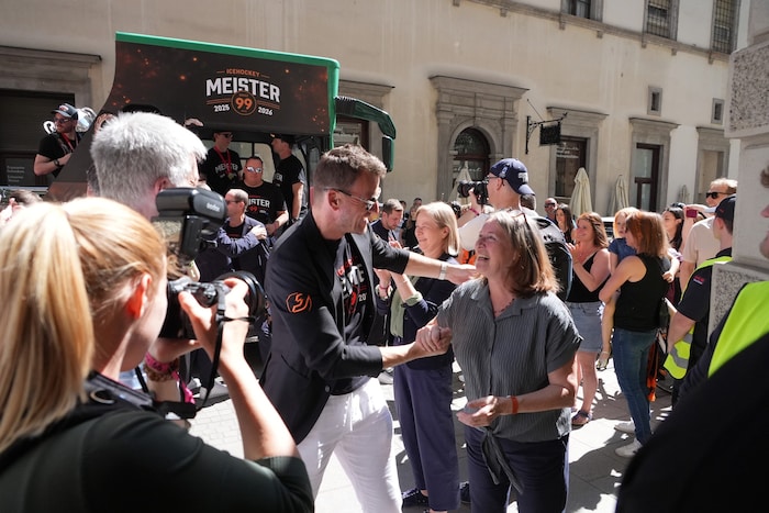 Herbert Jerich mit Elke Kahr