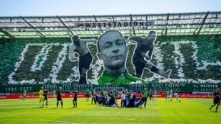 Die Rapid-Fans gedachten erst kürzlich ihrem Josef „Pepi“ Uridil.