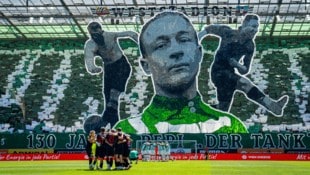 Josef „Pepi“ Uridil war über 130 Jahre nach seiner Geburt in Hütteldorf noch einmal ganz groß ...