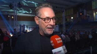 Heinz-Christian Strache lief bei „Stars in the Ring“ krone.tv-Moderator Mario Grüninger vor die ...