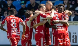 LASK jubelte über den 5:1-Erfolg gegen den TSV Hartberg.