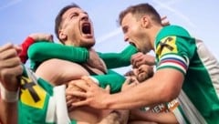 Ercan Kara ließ Rapid spät, aber dafür intensiv jubeln.
