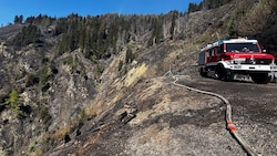Das Ausmaß des Brandes ist enorm. 