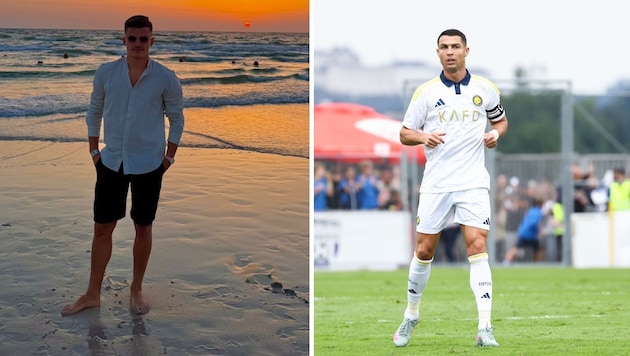 Adis Jasic hofft auf ein Duell mit Cristiano Ronaldo.