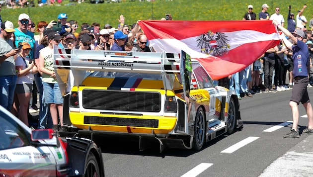 Die Fans ließen es wieder ähnlich krachen wie die Sportler auf der Piste.