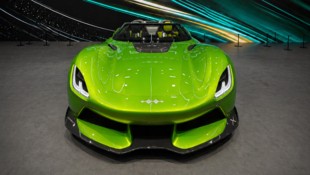 Chinas Hersteller zeigen in Peking ihr Selbstbewusstsein mit Hypersportlern wie dem Fangchengbao ...