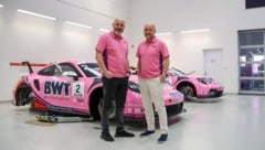 Starkes Team: Robert (re.) und Walter Lechner.