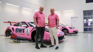Starkes Team: Robert (re.) und Walter Lechner.