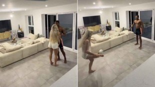 Fußballerin Alisha Lehmann mit ihren beiden großen Lieben: Fußball und 