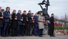 Zum 40. Mal jährte sich die Katastrophe von Tschernobyl am Sonntag. Die Präsidentin Moldaus, ...