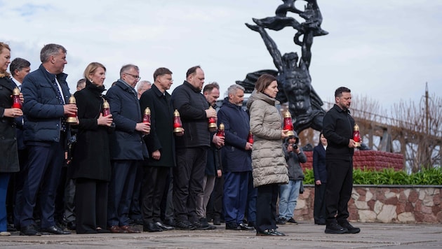 Zum 40. Mal jährte sich die Katastrophe von Tschernobyl am Sonntag. Die Präsidentin Moldaus, ...
